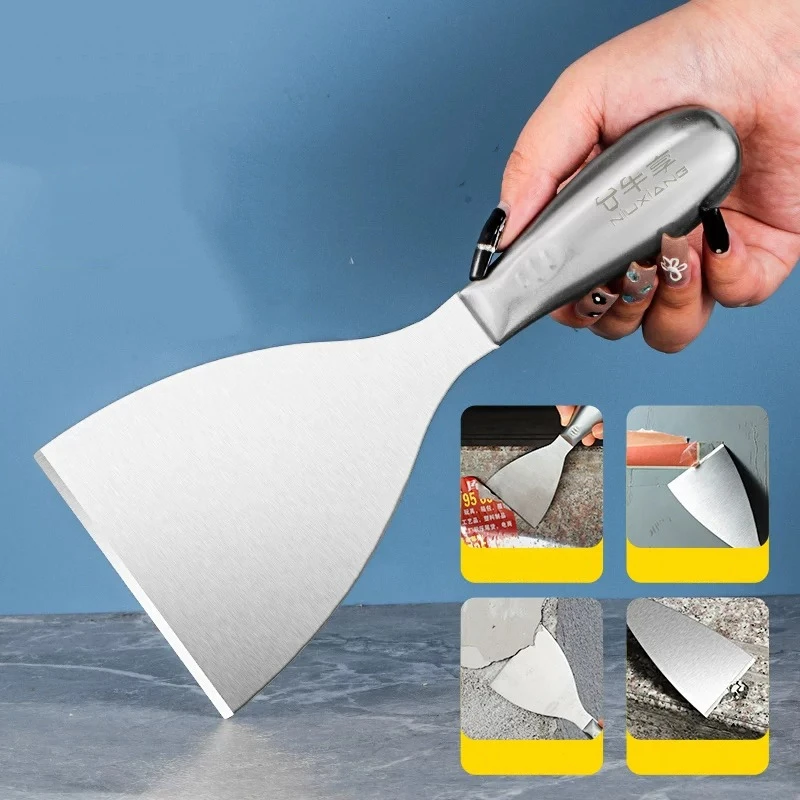 1.5/2/3/4/5 inch Putty Knife Spackle Knife, Paint Scraper, Scraper Tool, For Repairing Drywall, Removing Wallpaper,Mud,Plaster