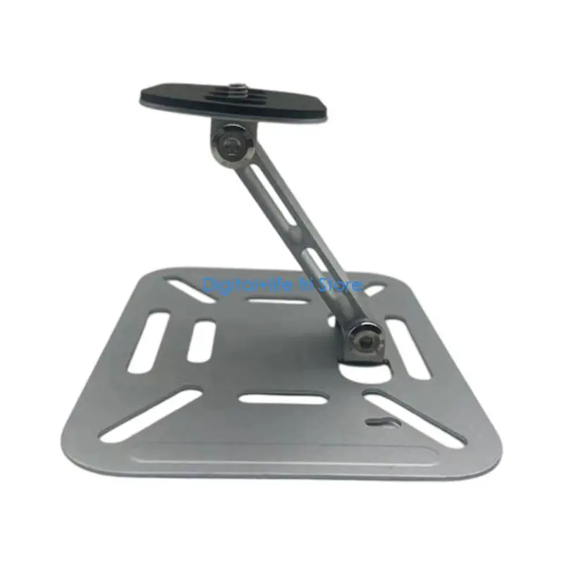 E06D Adjustable Projector Stand Heavy Duty Carbon Steel Holder Double-tiered Mount