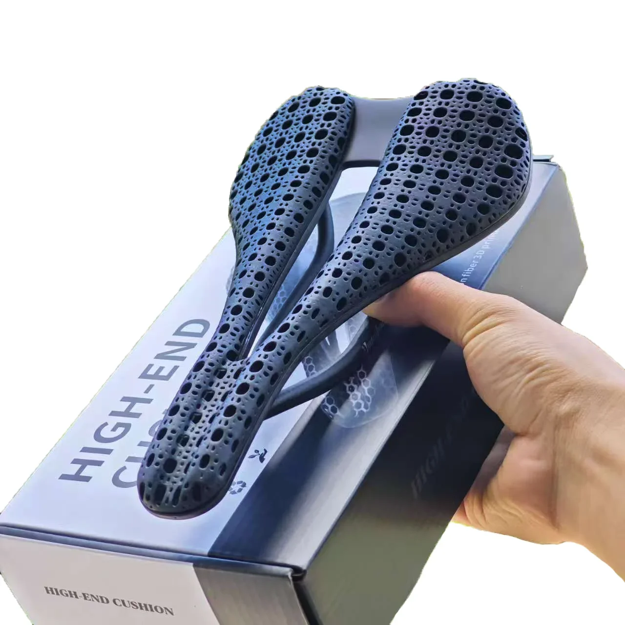 AliExpress GOLDIX NEW 3D Printing Bicycle Carbon Saddle Ultra Light Highway MTB Racing Saddle Bicycle Cushion Bicycle Seat Accessories