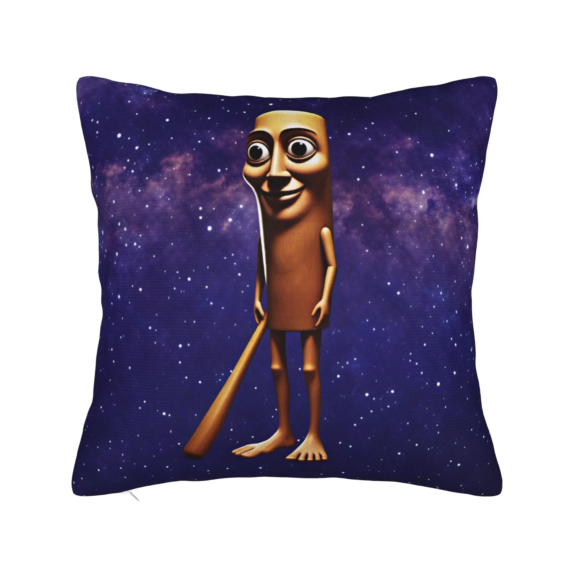 Pillow Case Tung Tung Sahur Outer Space Galaxy Cosmic Cartoon Comfy  Pillow Cover For Office Car Home Decor Vintage Pillowcases