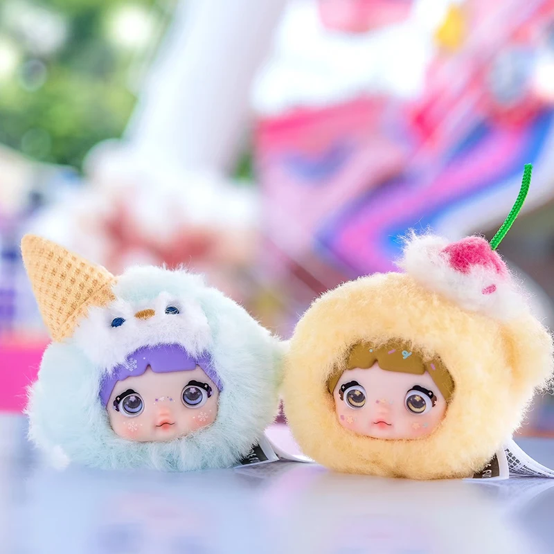 Hitoy Sure Fun Nommi 100% Series ตุ๊กตาวinyl น่ารัก กล่องสุ่ม ของตกแต่งกระเป๋าเก๋ๆ ของเล่นสะสม ของขวัญแสนหวาน