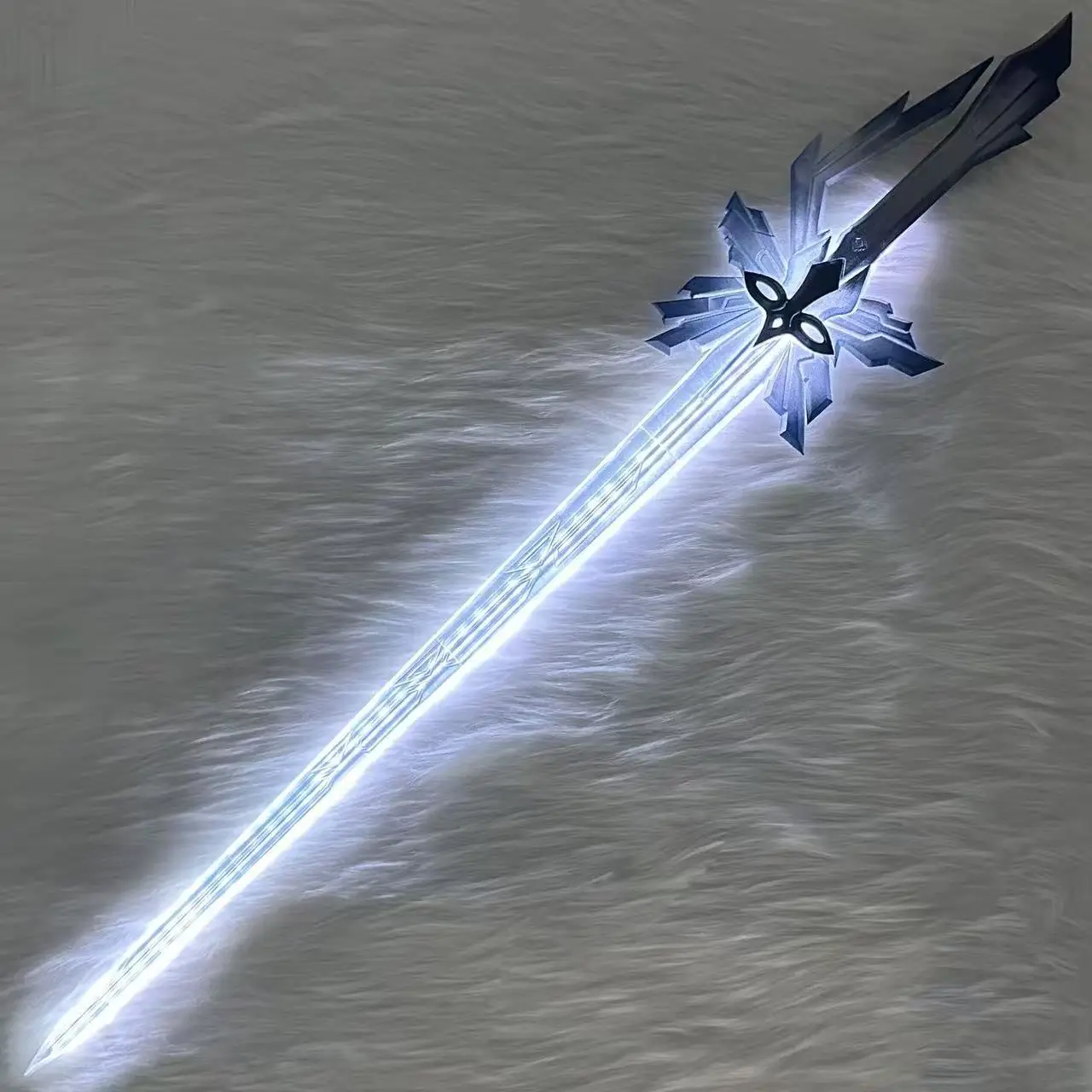 The Captain Capitano Luminous Sword 3D Printing Weapons Game Genshin Impact Cosplay Prop Halloween Christmas Party Accessories