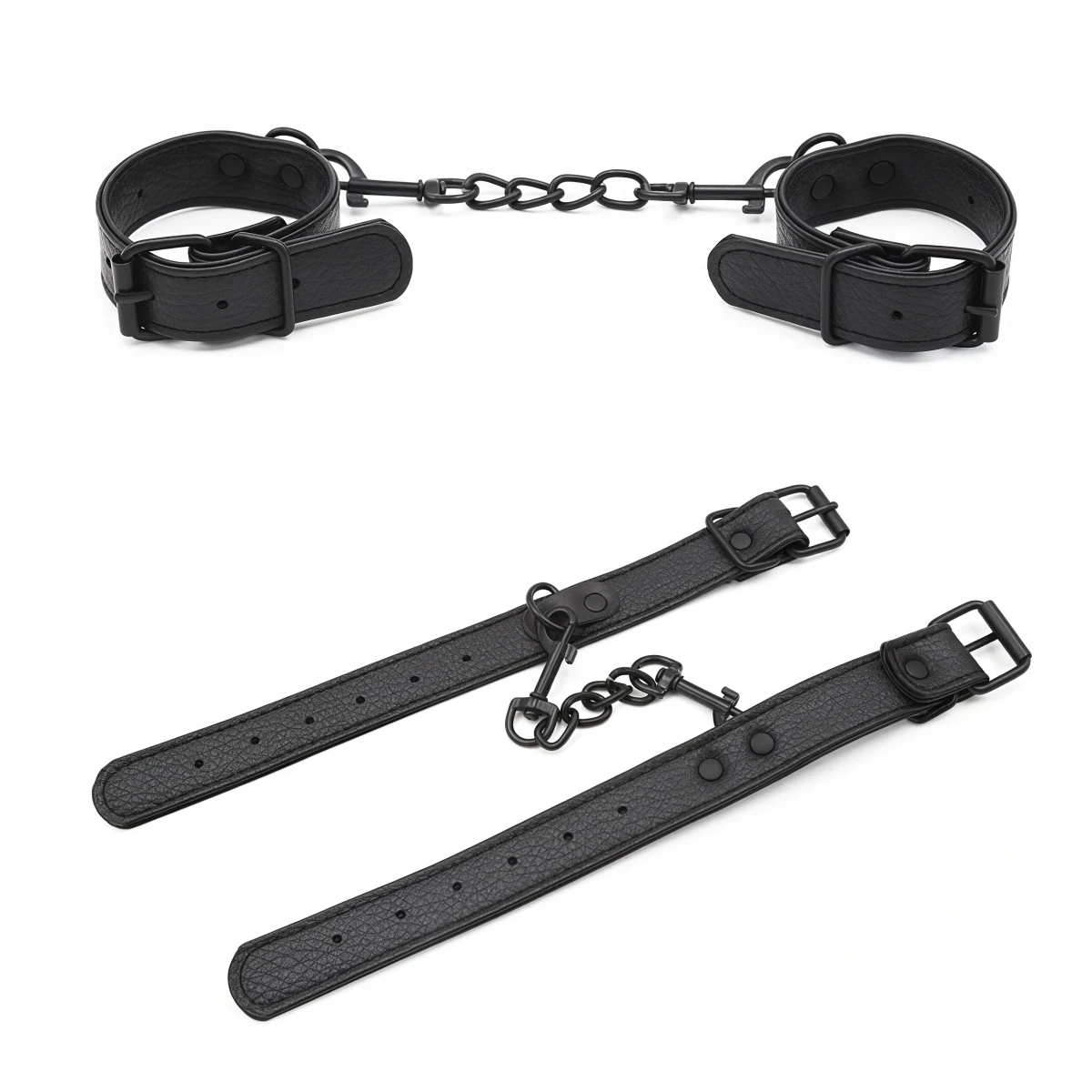 الرجال النساء تأثيري الأداء الدعائم حفلة ل عبودية الكفة سوار جلد مع أبازيم القوطية الشرير نمط معصمه قابل للتعديل #3