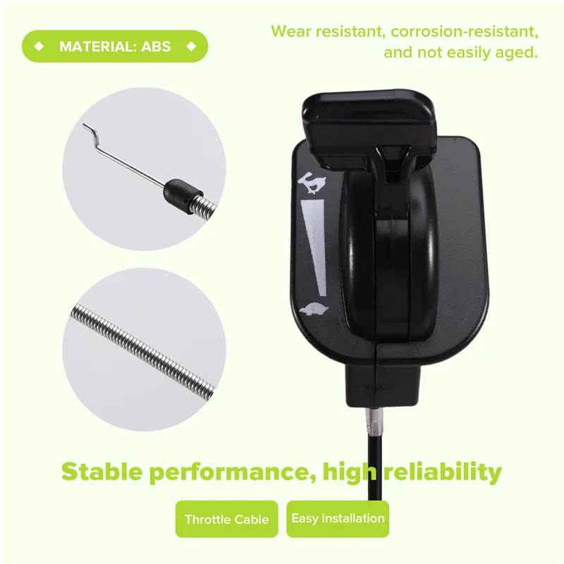 

Трос дроссельной заслонки газонокосилки A99F подходит для MOUNTFIELD HP184, HP454, SP184, SP454 - 181005519/0