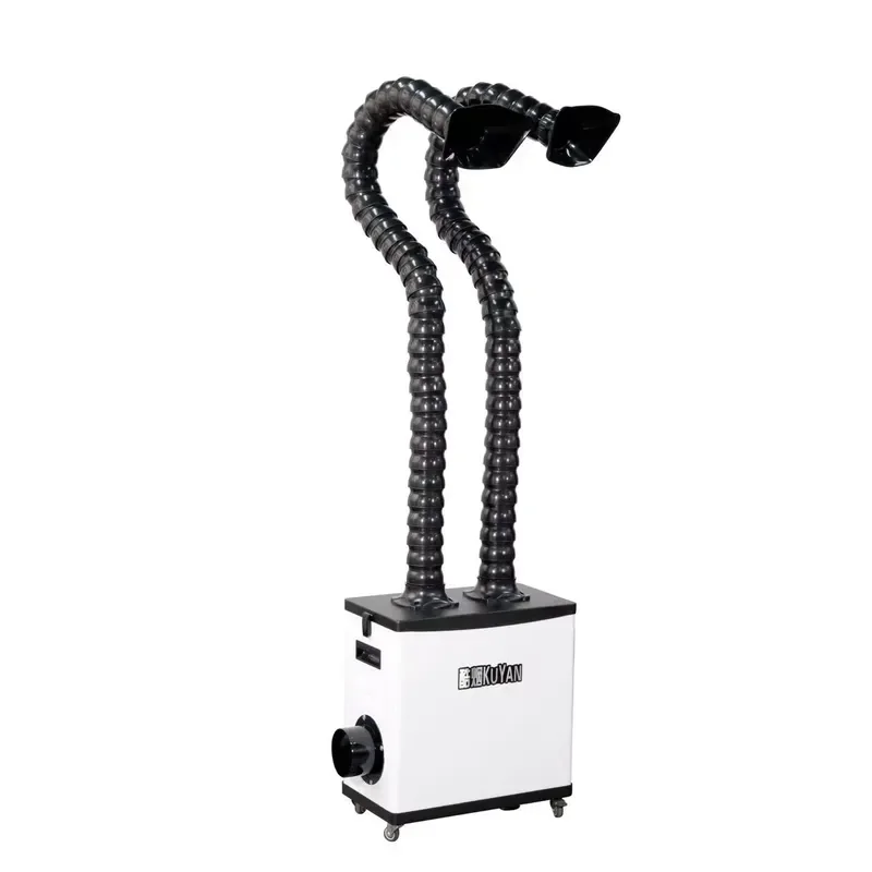 New Electric Soldering Iron with Solder Smoke Purifier Wholesale Price with Double Pipes