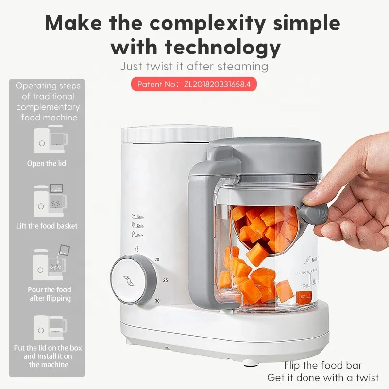 Multi-functional Electric Baby Food Maker Processor Blender procesador de alimentos