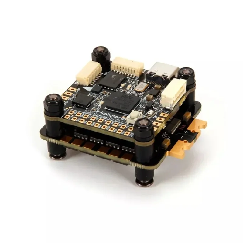 Holybro Kakute H7 V1.5 & Tekko32 F4 50A 4-in-1 ESC Stack, 2-6S Flight Controller for FPV Racing Drone, Digital System Ready