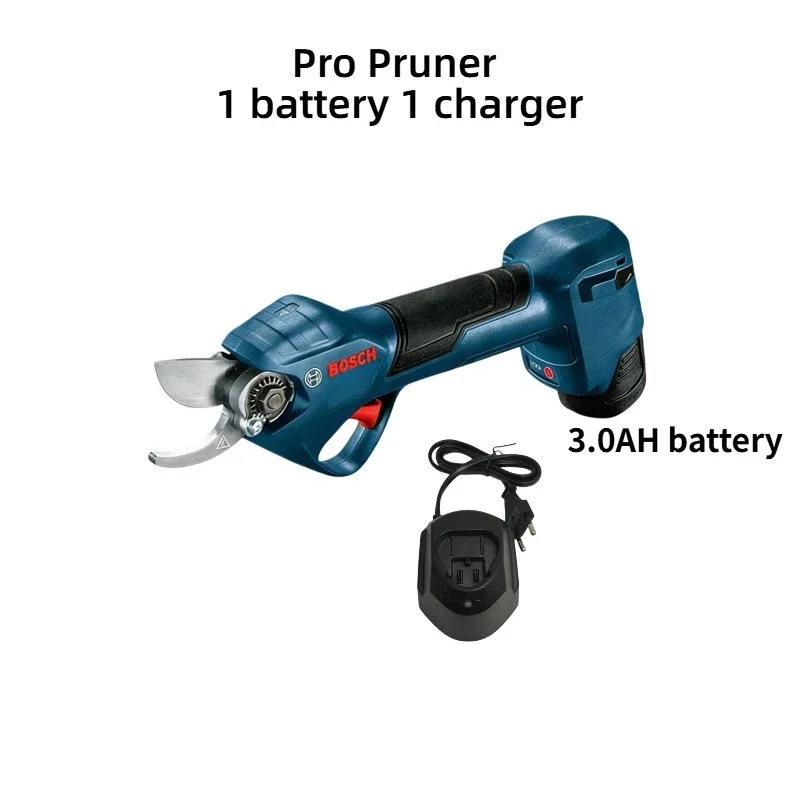 BOSCH ProPruner Cordless Branch Pruner, 12V 3.0Ah Li-ion Battery Brushless Garden Cutting Tool