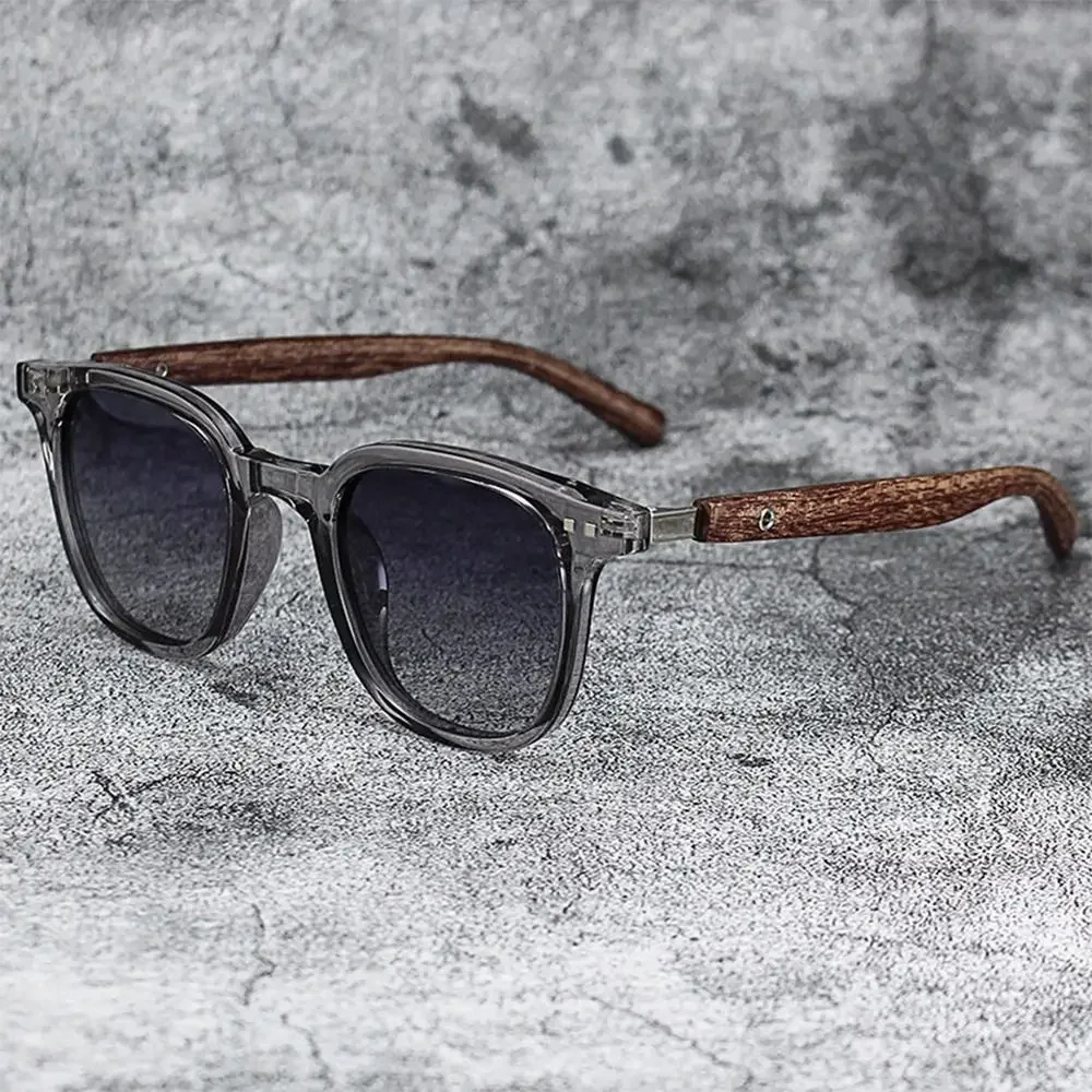 

Trendy Retro Wood Grain Sunglasses New Square Frame Sun Glasses UV Protection Cycling Eyewear Outdoor 선글라스 gafas de sol