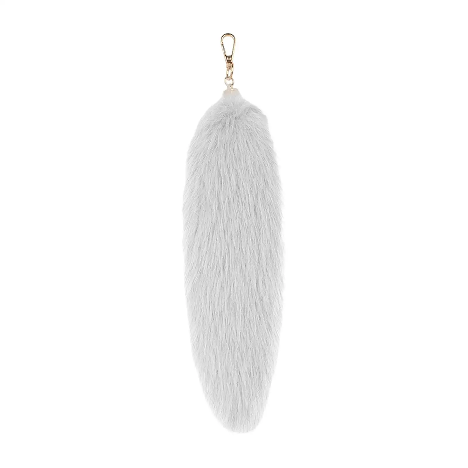 Faux Fur Tails Pendant Hanging Pendant Ornament Cute Plush Tail Keychain Pendant for Key Chain Purse Car Adults Gifts