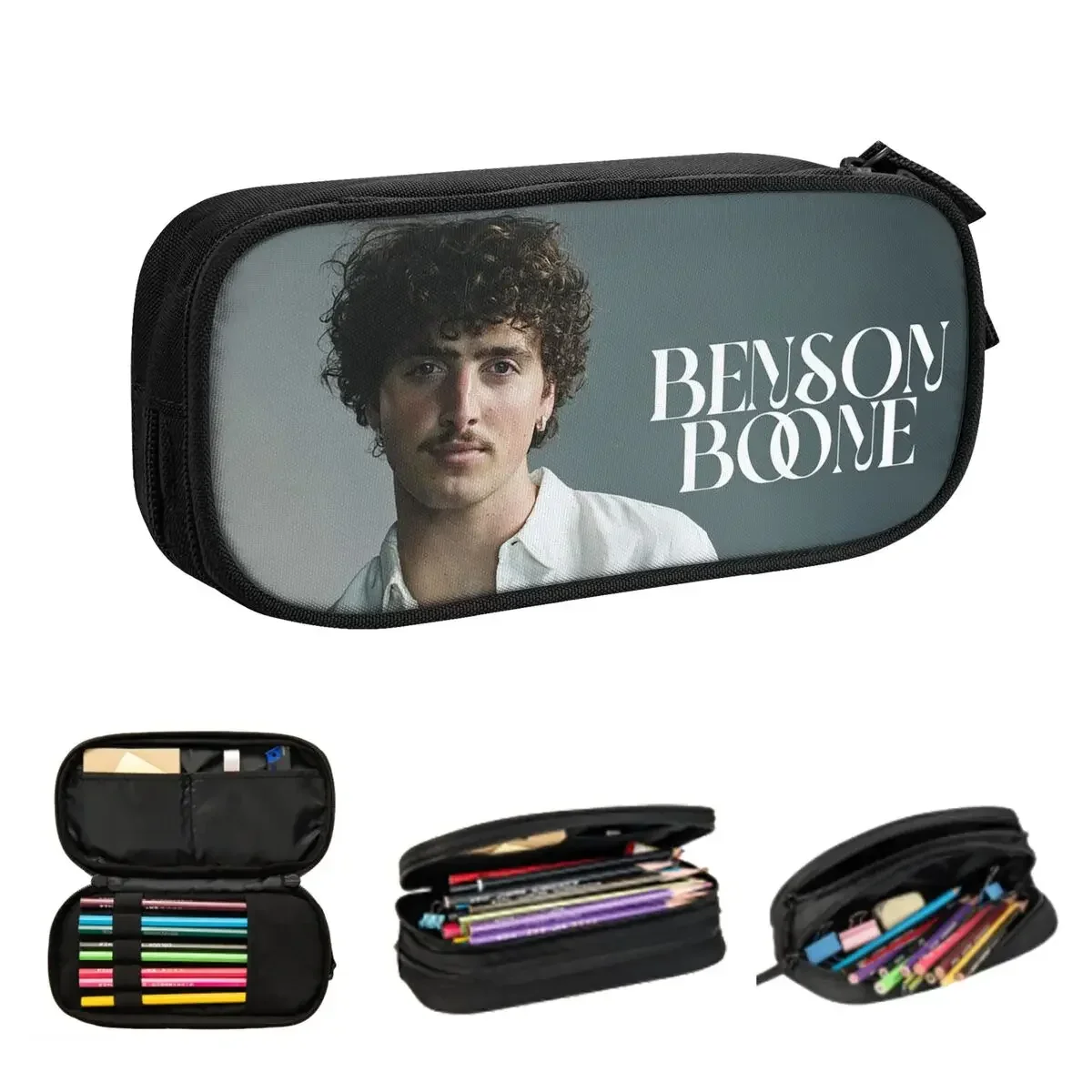 

Benson Boone Pencil Cases Big Capacity Pen Bags Pen Box Pencil Pouch For Boys Girls Students Stationery School Office