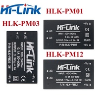 Hi-Link HLK-PM01 3M05B 3M03B 3M09B ACDC MIni Size LED Converter 220V to 5V 3W 0.6A Step Down Switching Power Supply Module IC