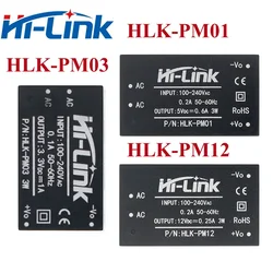Hi-Link HLK-PM01 3M05B 3M03B 3M09B ACDC MIni Size LED Converter 220V to 5V 3W 0.6A Step Down Switching Power Supply Module IC