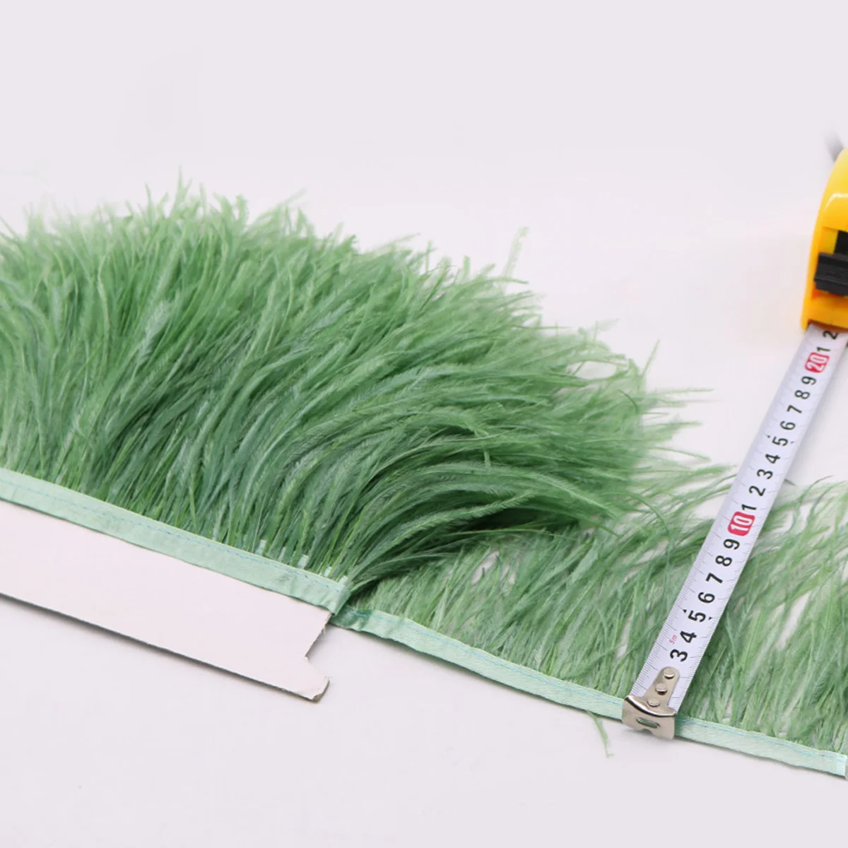 

2M Plume Trim Trimming For Craft Diy Sewing Masquerade Carnival Costume Christmas Halloween Wedding Decoration Ostrich