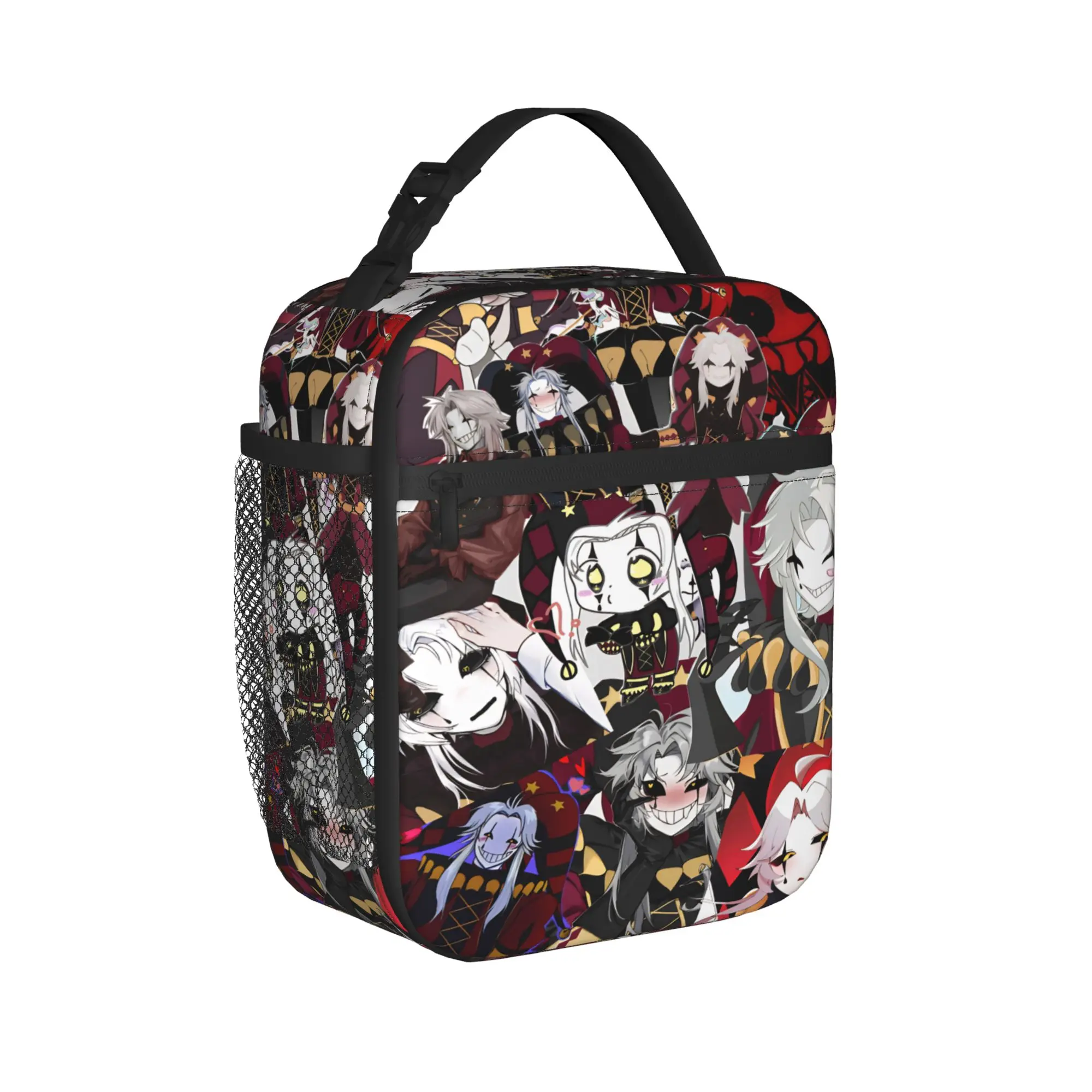 Lunch Boxes Pierrots The Freak Circus Accessories  Lunch Food Box Causal Cooler Thermal Bento Box For School