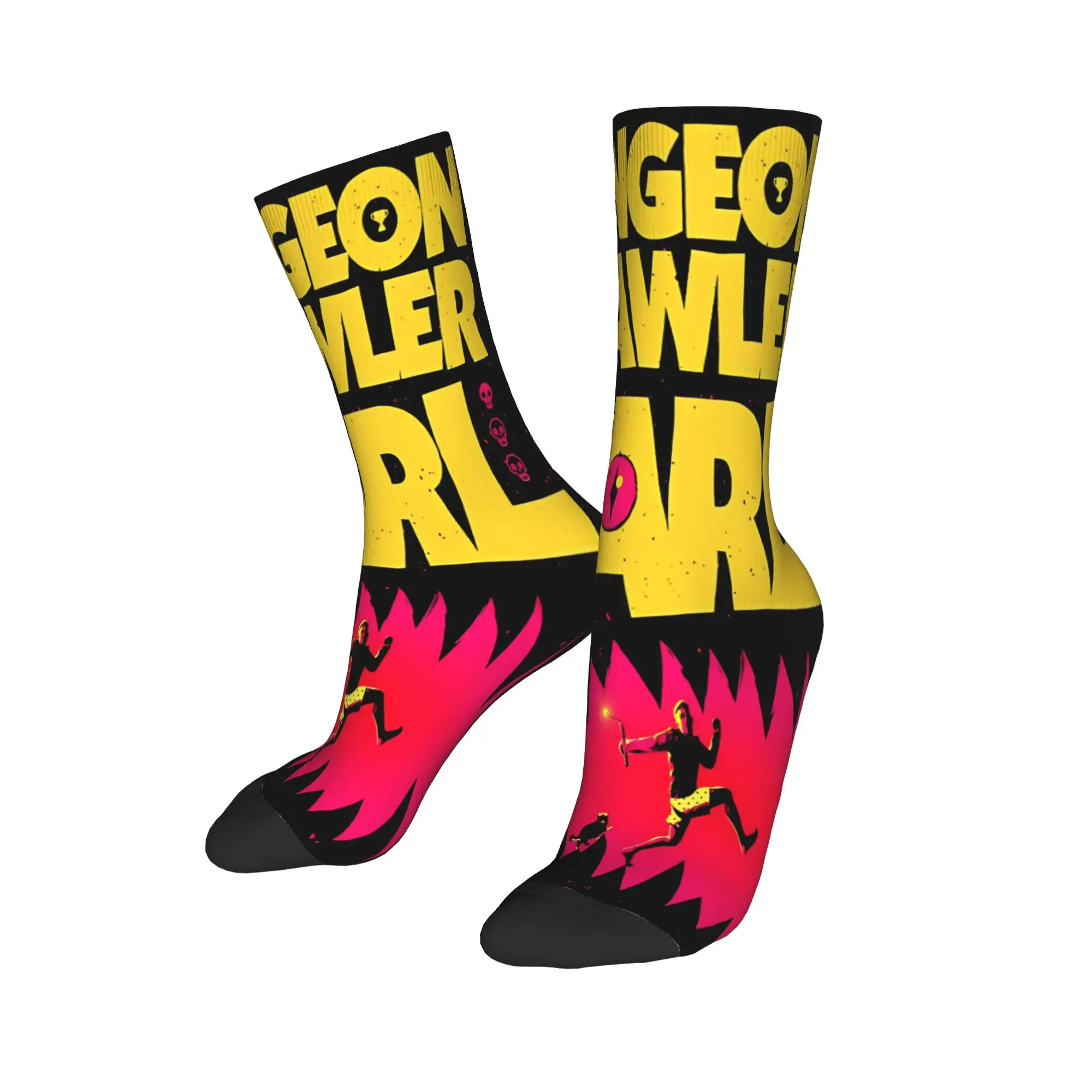 Carl And The Princess Donut and Mongo Dungeon Crawler Carl  Socks Merch For Men Women  Flexible Socks Comfortable Best Gifts
