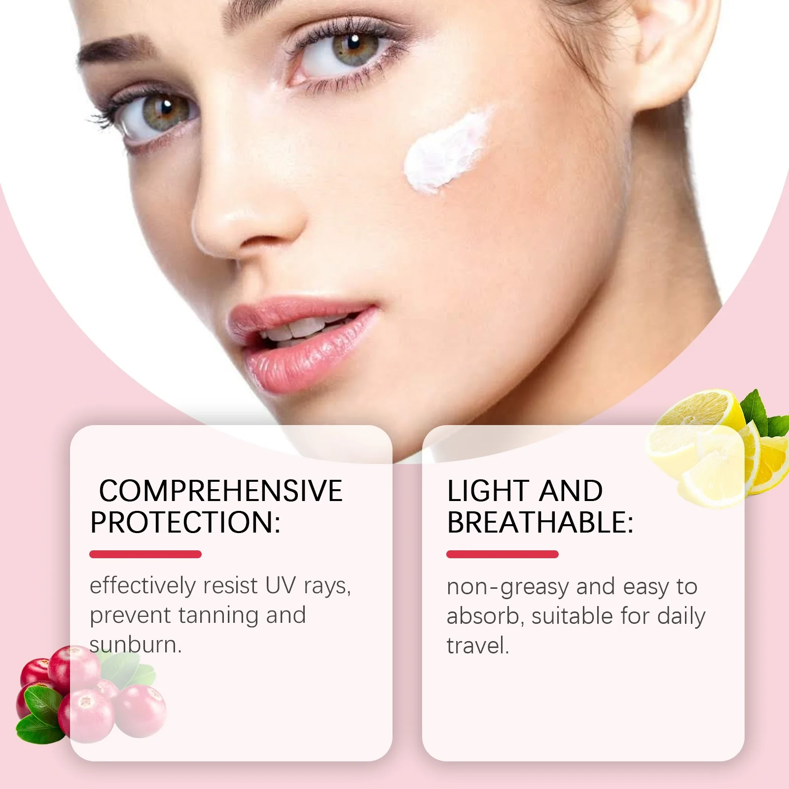 Crème de protection éclaircissante à arbutine, rafraîchissante, hydratante, Non grasse, pour le visage et l'ensemble du corps, lait de protection d'isolation approprié