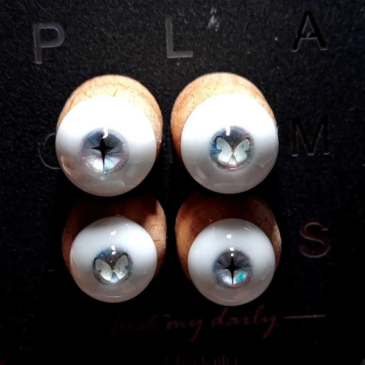 BJD Eyes doll eyes 12mm-18mm doll plaster butterfly Eyes for toys 1/8 1/6 1/4 1/3 SD DD doll accessories 12mm-18mm doll eyes