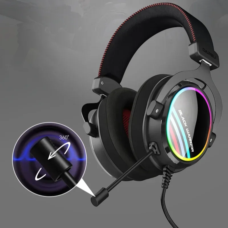 

Dalyou Eh925 Gaming Headset For Pubg Survival Csgo Gaming Line Control Noise Cancelling 7.1 Headphones Gamer Gift