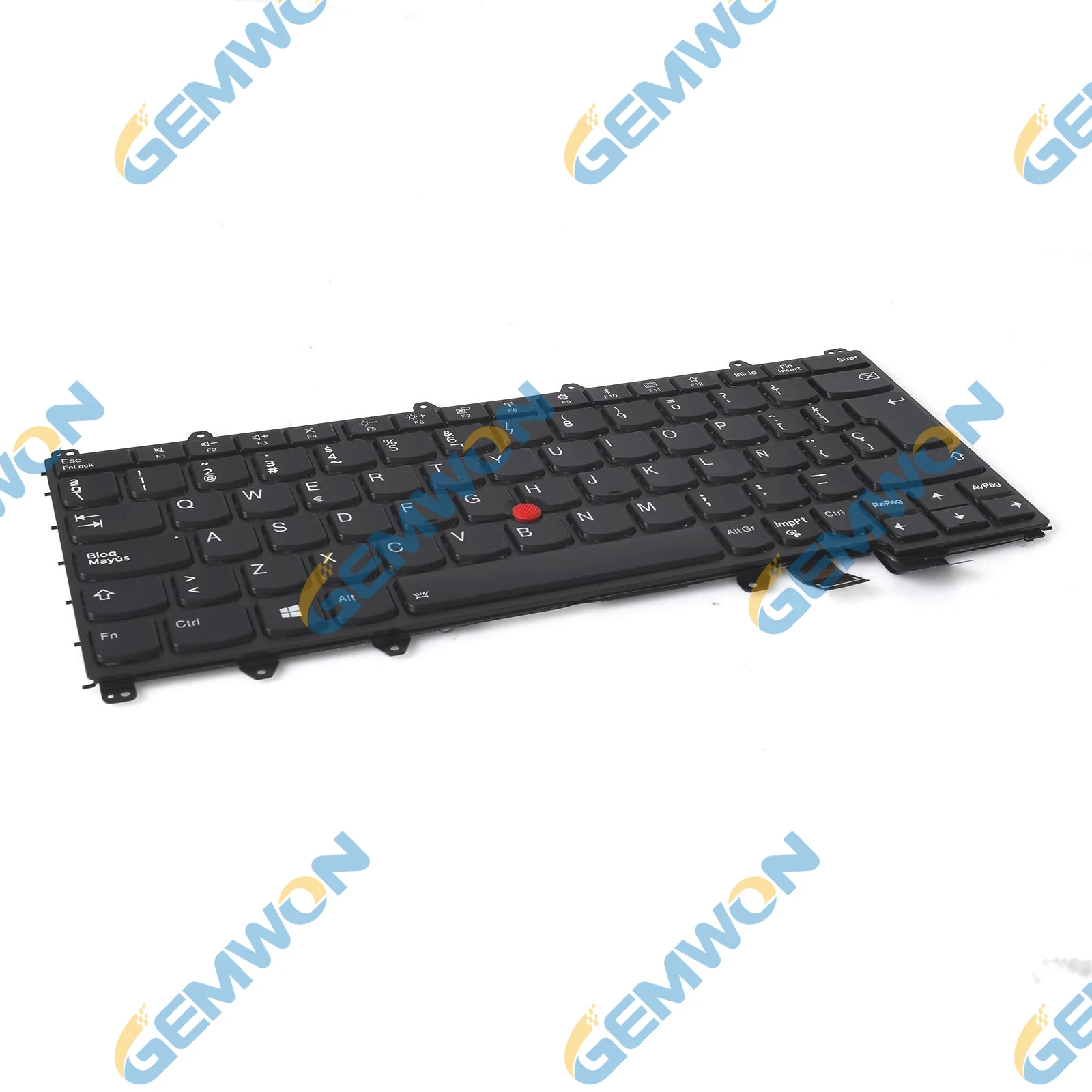 New Laptop Keyboard for Lenovo Yoga260 with Point & Backlit Spanish