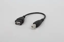 New USB 2.0 Type A Female To USB B Male Scanner Printer Cable USB Printer Extension Cable Adapter 50cm