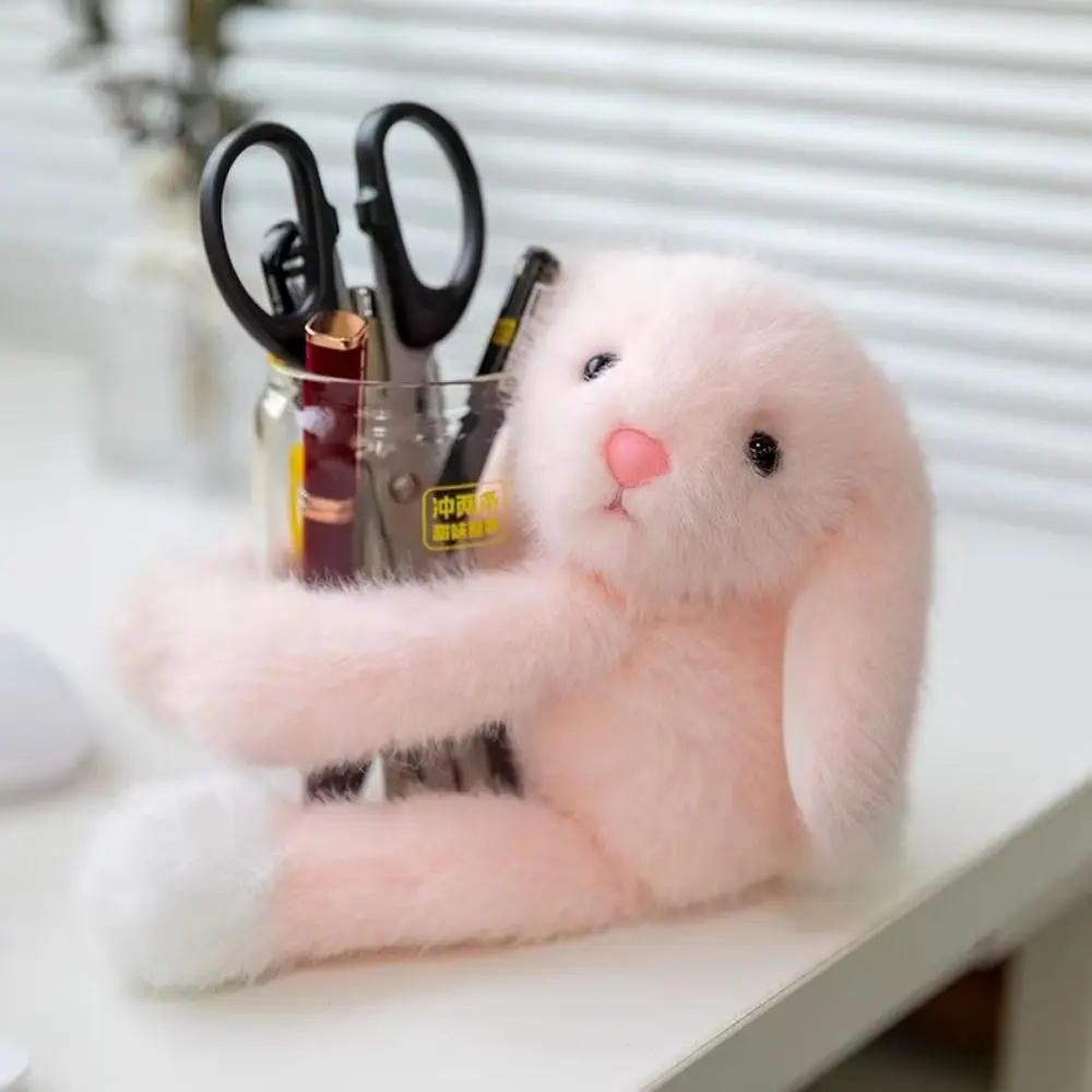 

With Magnetic Little Bear Hugging Toys Collection Creative Little Rabbit Kawaii 30cm Little Dog Animal Doll Christmas Gift