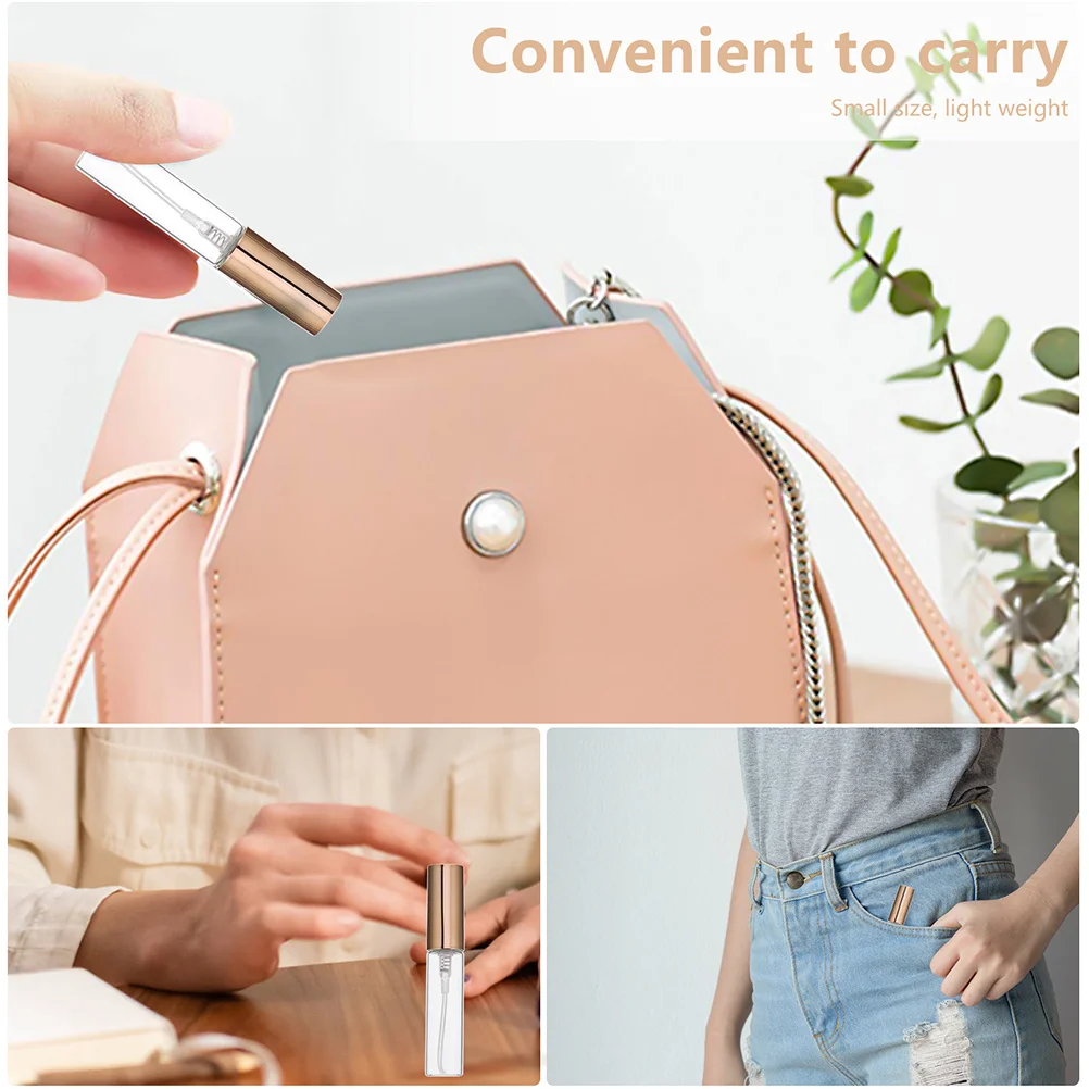 

12Pcs Refillable Spray Bottle for Perfume Portable Fragrance Container Leakproof Design Ideal for Travel Business Trip