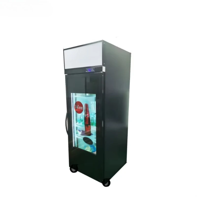 Refrigeration equipment Interactive touch freezer Transparent LCD advertising freezer