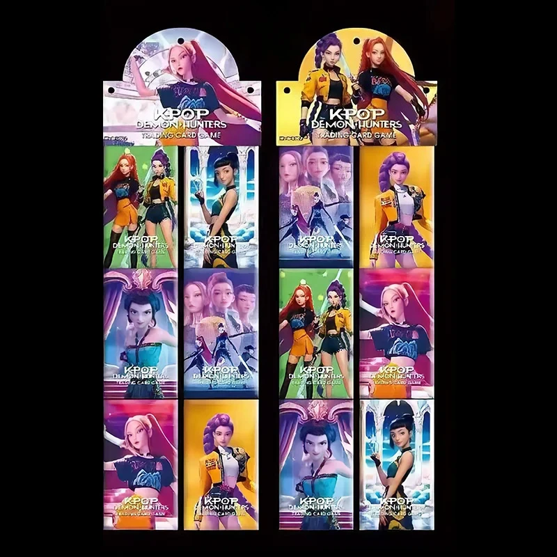 9/12/18/36 حقيبة KPop شيطان الصيادين تحصيل بطاقة معركة كارت مجلس لعبة HUNTR/X أنيمي رومي زوي ميرا بطاقة التداول لعبة هدية #2