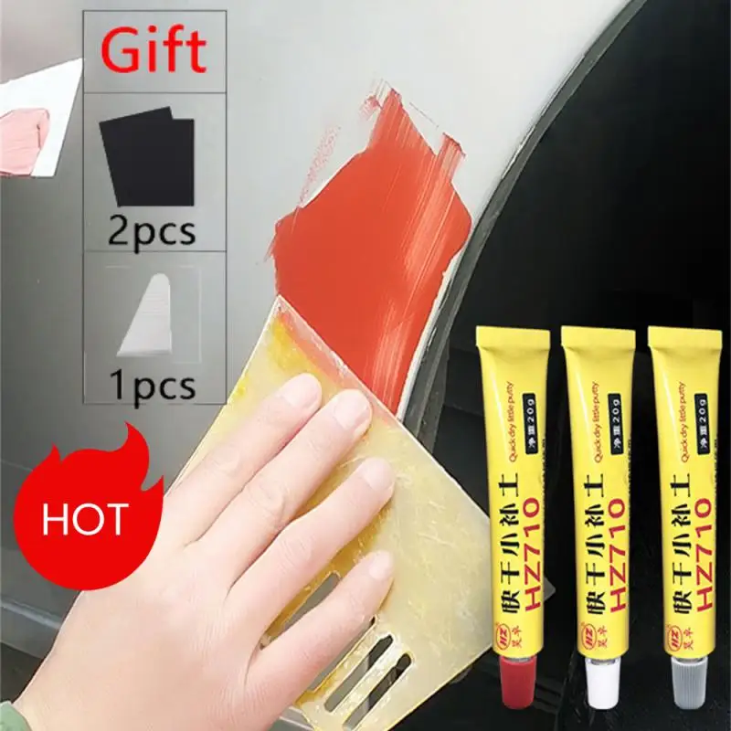 

2024 Car Body Putty Scratch Filler Quick Drying Putty Auto Painting Pen Assistant Smooth Vehicle Paint Care Repair Accessories