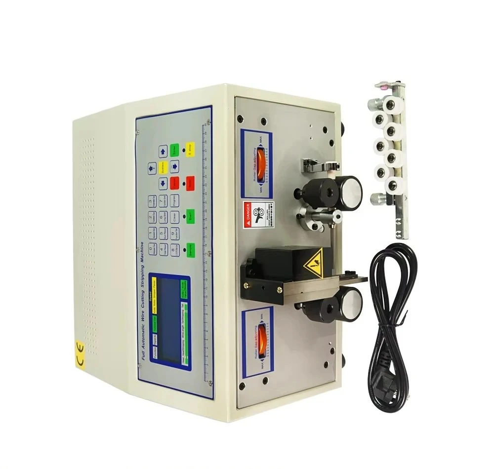 SWT508C Automatic Computerized Stripping Wire Stripping Cutting Machine Thread 1mm-2.5mm Square SWT508C Stripper 160W 220V 110V
