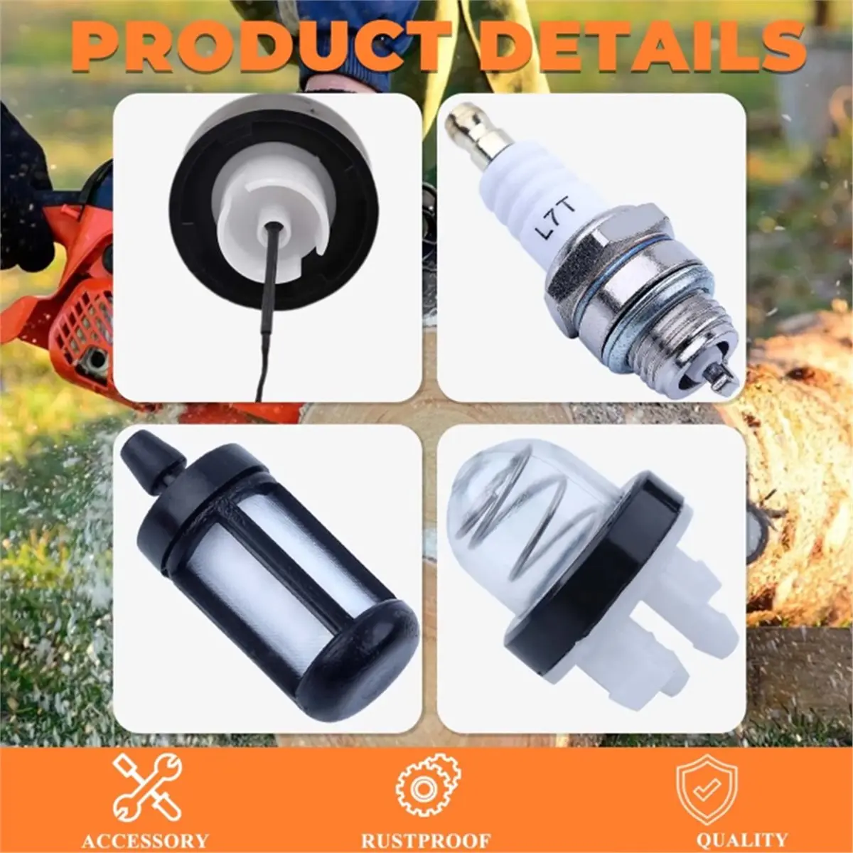 618 Mega Sale Air Filter Tune Up Kit for Stihl TS420 TS410 TS500i TS480i Concrete Cut Off Saw Primer Bulb Fuel Cap 4238 140 4404