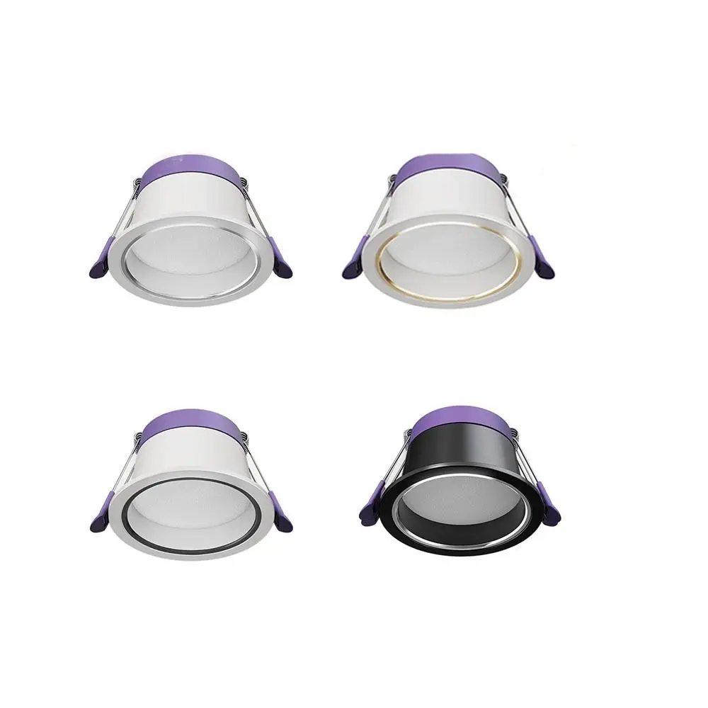 ทนทาน 7W LED COB Downlight Anti-Glare ประหยัดพลังงานโคมไฟเพดานโคมไฟรอบ Spot Light โคมไฟห้องนอน