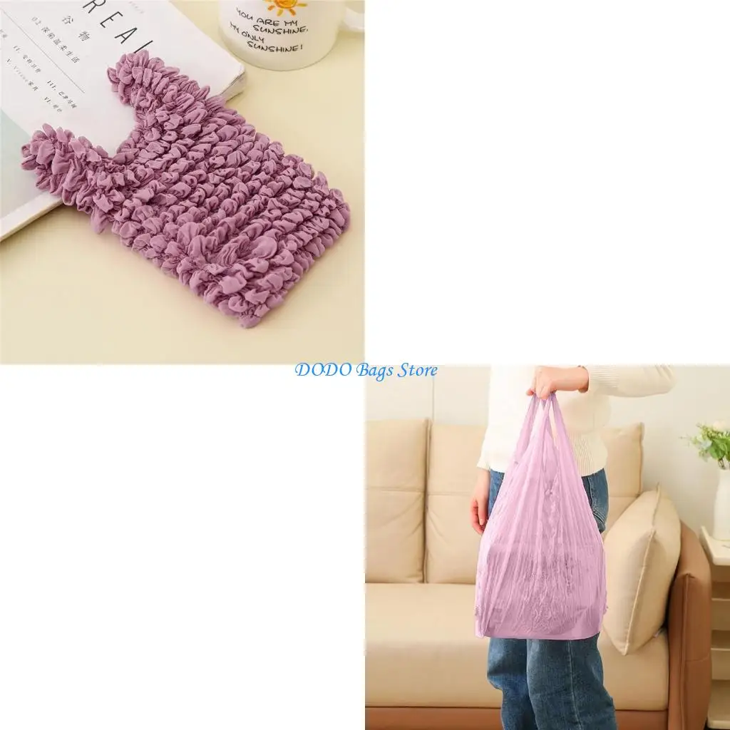 

Портативная плиссированная сумка Складная сумка Magics Складная сумка Сумка для покупок Эластичная сумка