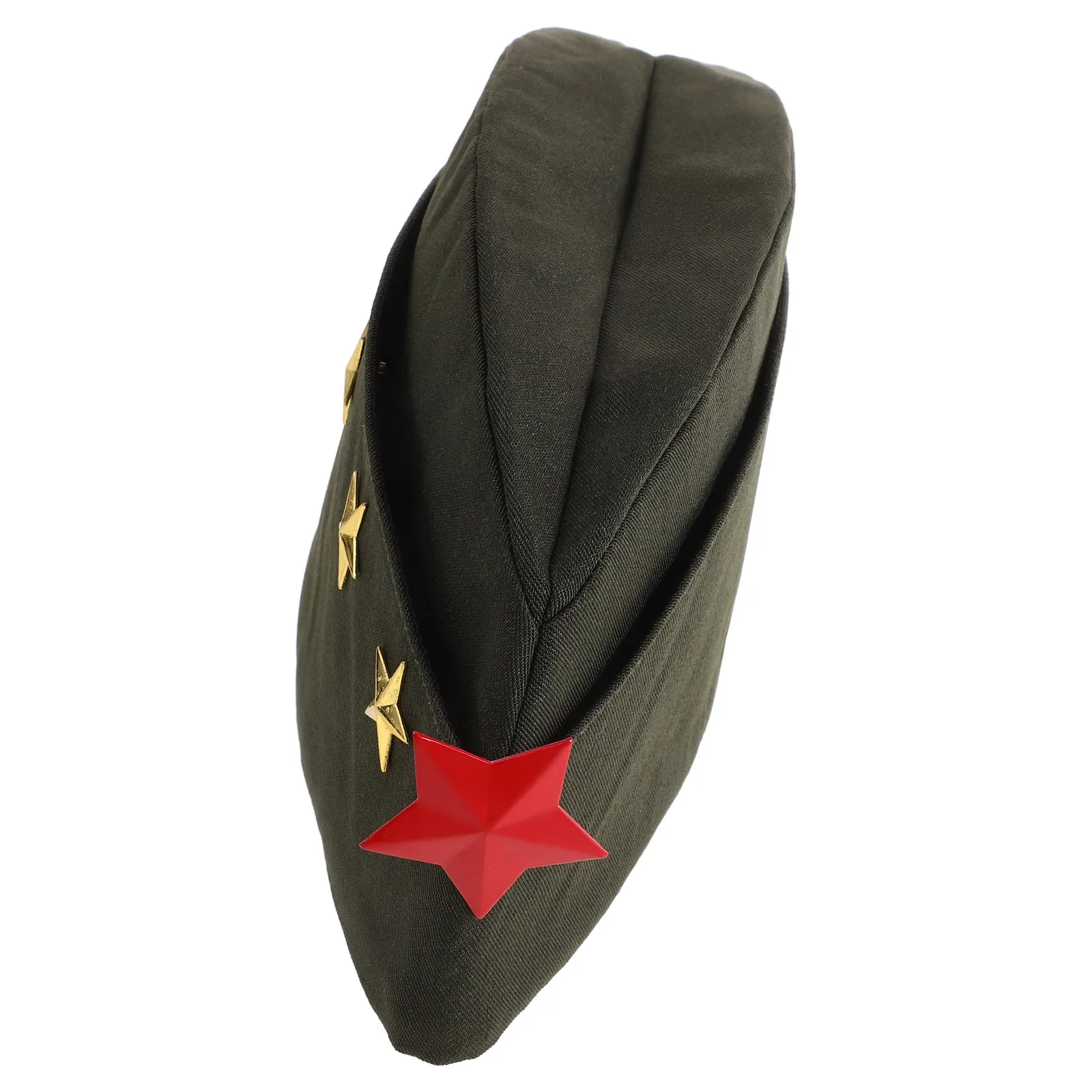 

Sailor Dance Hat Canvas Boat Cap Breathable Sun Protection Hats for Cosplay Captain Decoration Costume Headdress Accessories