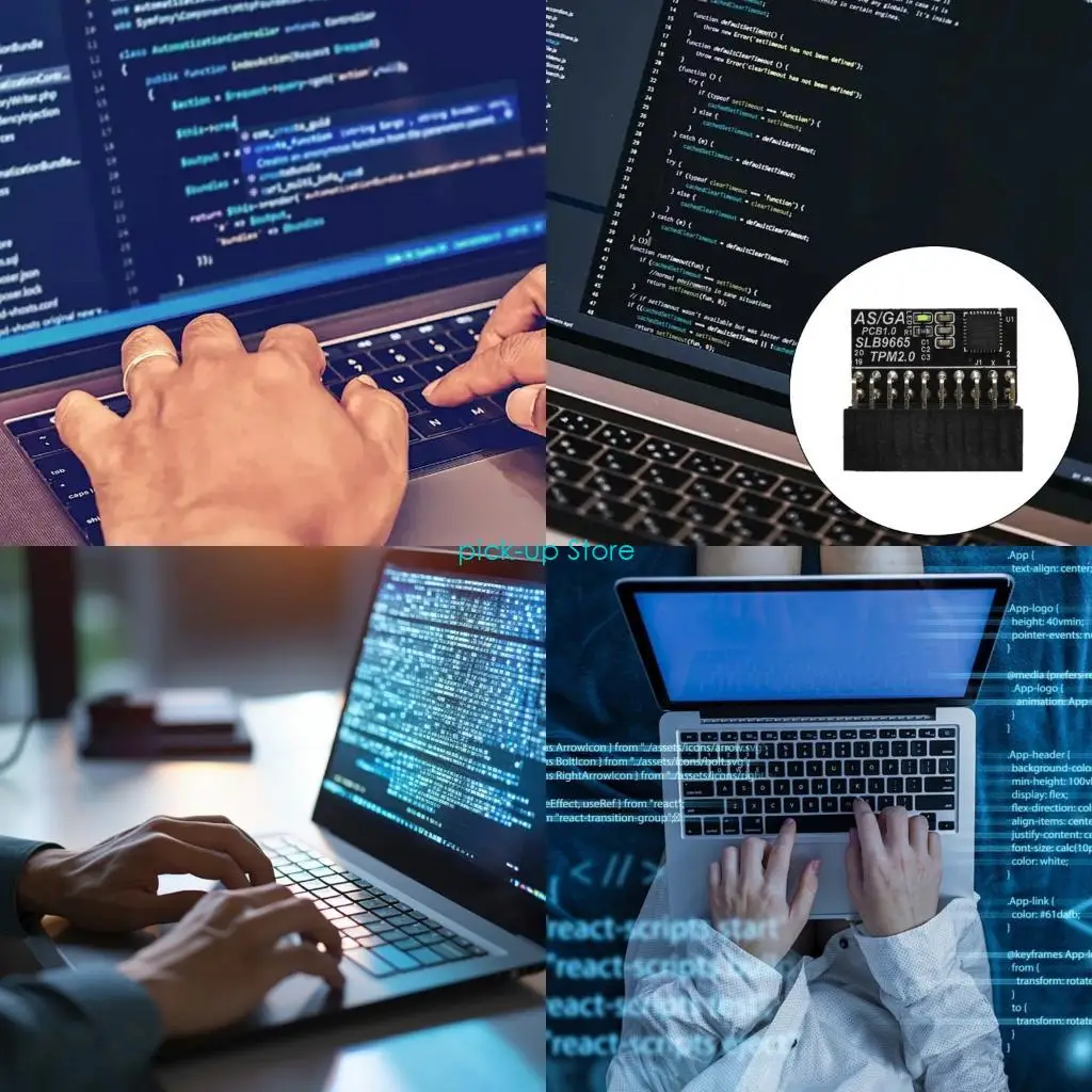 

Q5WA TPM1.2 LPC 20PIN Модуль Компонент Материнская плата Замена TPM1.2 Шоербное оборудование для шифрования