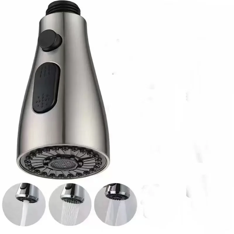 Faucet Filter Functions Kitchen Sink Shower Spray Sink Filter Tap Pull-Out Nozzle Bathroom Toilet Faucet Head Kitchen Faucet view 3
