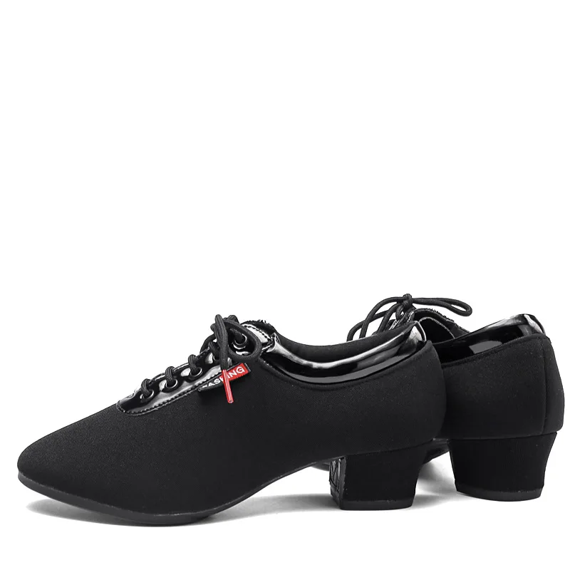 Latin Dance Damen Oxford Tuch Standard Dance Ballsaal Tuch Gerade Laufsohle Praxis Wettbewerb Moderne Tanzen Sport Schuhe