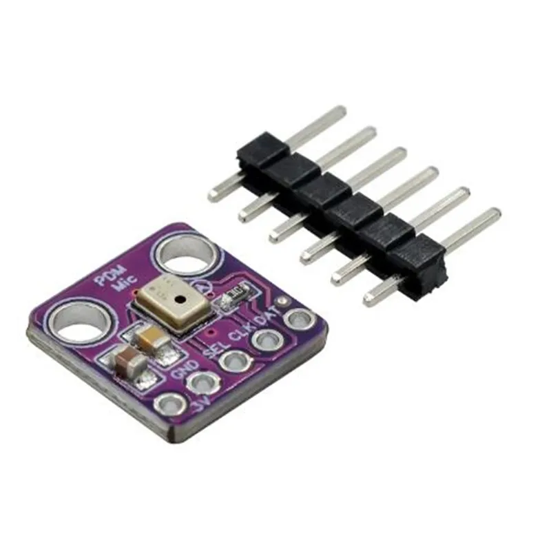 1pcs MP34DT01 PDM Digital MEMS Microphone Module Simple Pulse Density Modulation Output Small Omnidirectional Microphone