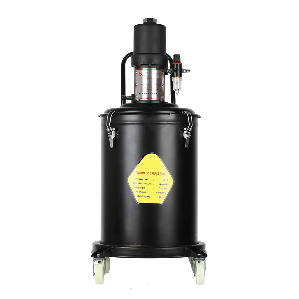 Essential High-Pressure Pneumatic Grease Pump 12L 20L 40L Air Operated Lubrication for Cars and Trucks Grease