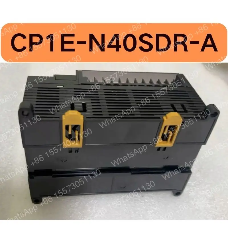The second-hand PLC controller CP1E-N40SDR-A tested OK and its function is intact