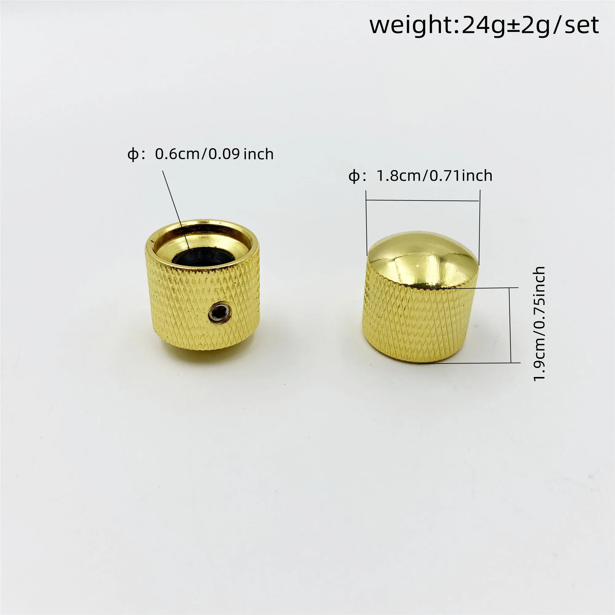 TL Electric Guitar Circuit Board Volume knob Metal Perforated PB JB Electric Bass Potentiometer Cap  Guitar Knob Cap