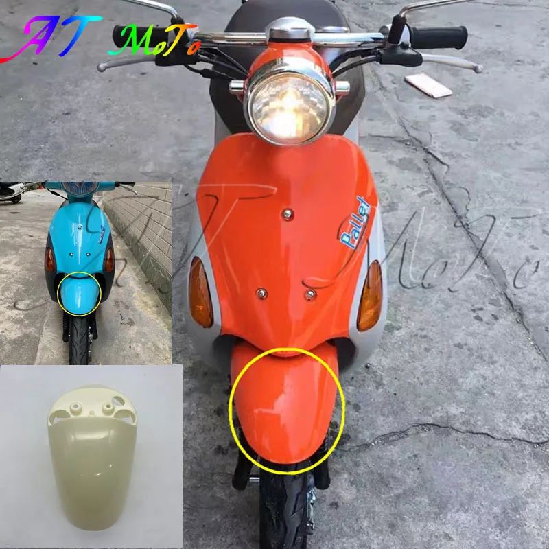 Suitable for Suzuki Lets4 CA45 four stroke electronic fuel injection motorcycle fairing front mudguard