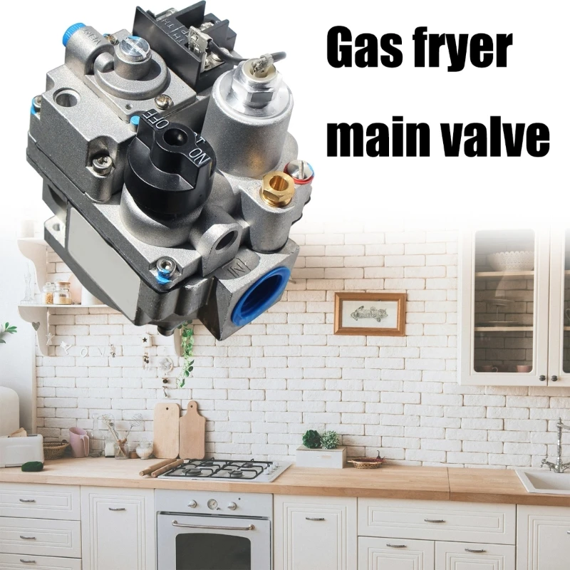 DN20 Fryer Main Valves Aluminum Valves Replaces 700506 Kitchen Accessories