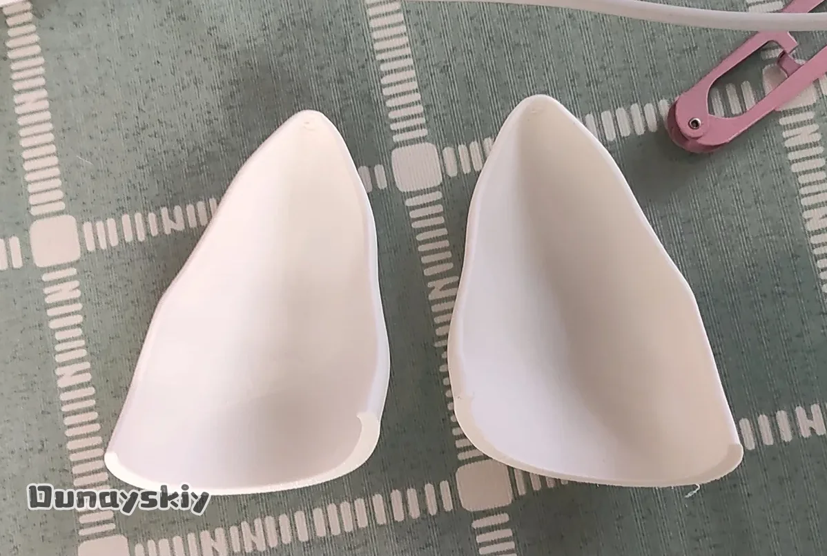 Kemono Fursuit Kigurumi Accessories Cat Ear Cosplay DIY Prop 5/8/10/12/15/18CM Ear 3D Printed Ears Props Halloween Accessory