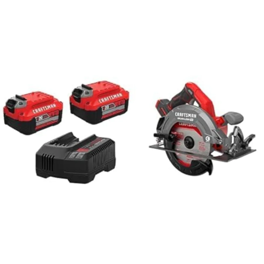 

V20 RP Cordless Circular Saw 7-1/4 Inch CMCS551B with Battery and Charger (CMCB204-2CK)