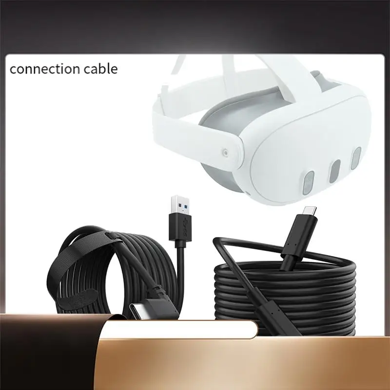 

For Meta Quest3 3.0 Link Cable Steam VR High Speed Stable Data Transmission Can Cast The Screen Connection Cable Easy To Use B-X