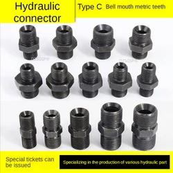 High Pressure Oil Pipe Joint C-type Hydraulic Direct Over Reducing Adapter M14 M16 M18 M20*1.5