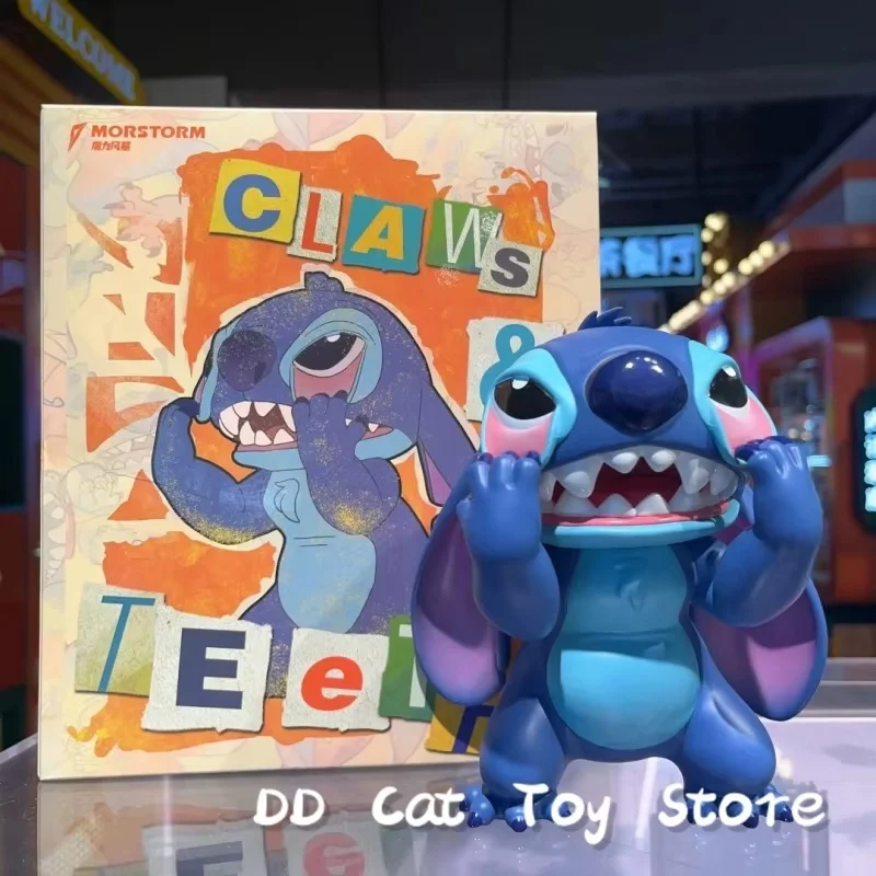 Figura de acción de Soapstudio de Disney Stitch, escultura de travesuras, aniversario, edición limitada, modelo de figura de acción Kawaii Stitch, juguete