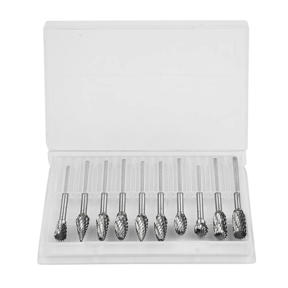 Rotary Drill Bit Kit Parts Rotating Tools Set Smaller Spare 1/4\'\' Assembly Compatible Smaller Rotating Tools